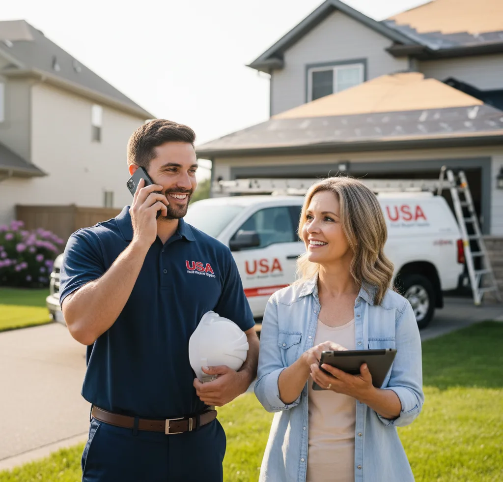 USA Roof Repair Experts customer support in Questa